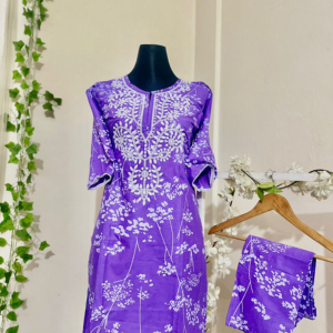 Embroidery two piece