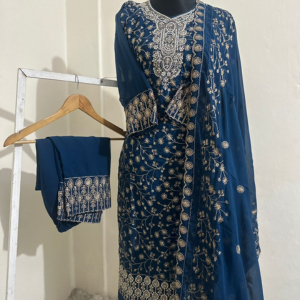 gorgeous Georgette three piece