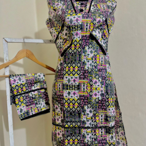 block print cotton two piece