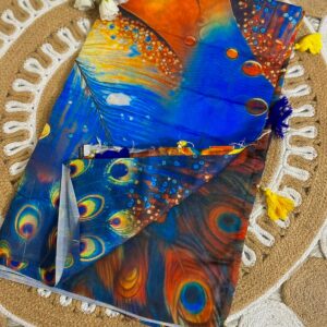 digital print Saree